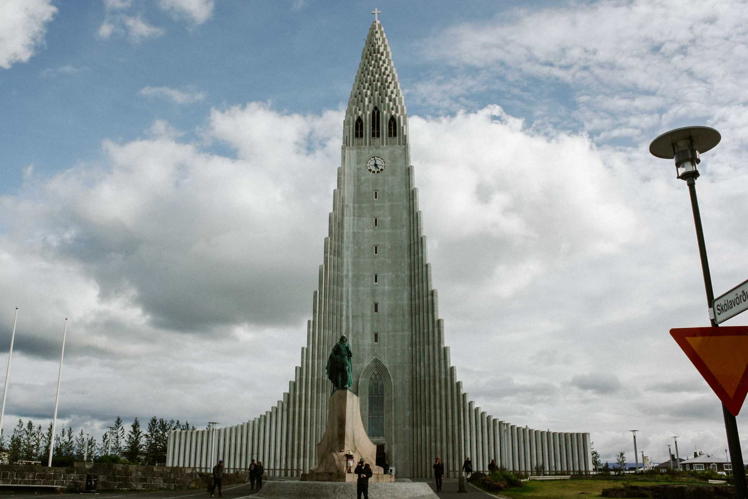 Hallgrimskirkja Church in Iceland
