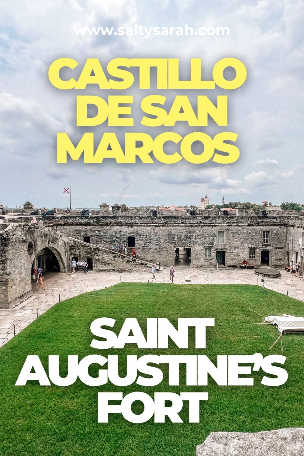 Visiting St. Augustine's Fort Blog Pinterest Pin-2