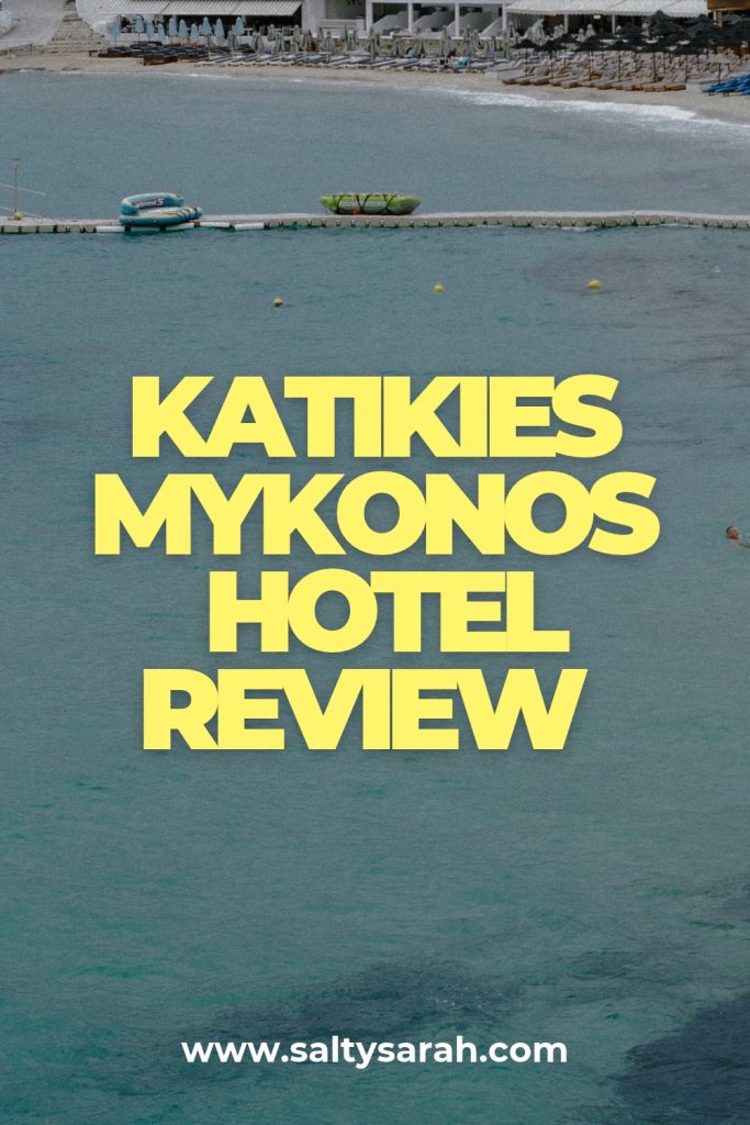 Katikies Mykonos Review Pinterest pin
