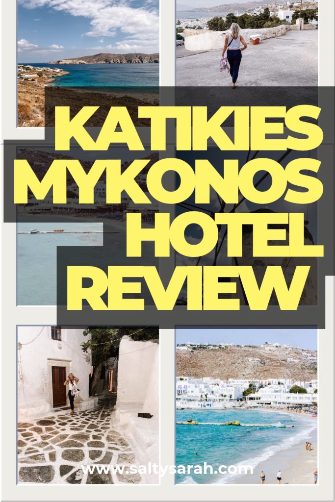 Katikies Mykonos Review Pinterest pin